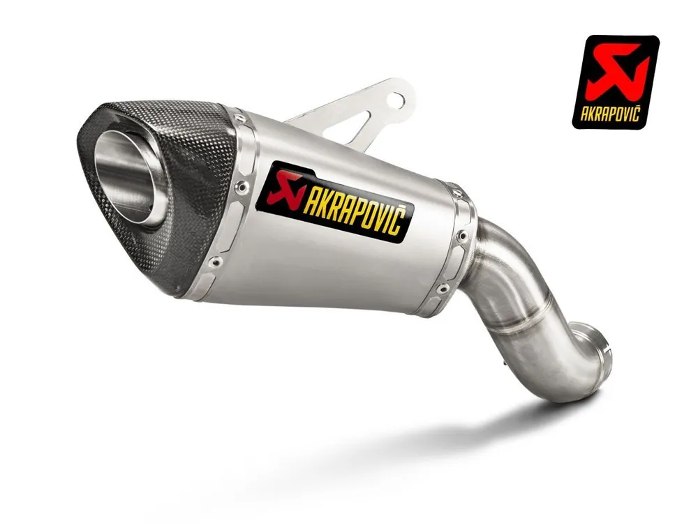 TERMINALE RACING AKRAPOVIC TITANIO CORTO KAWASAKI Z 900 2020-2021- Esclusivo