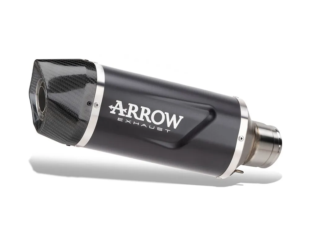Professionale SILENZIATORE INDY RACE EVO ALLUMINIO DARK-CARBY ARROW KOVE 800X PRO / RALLY 2025-