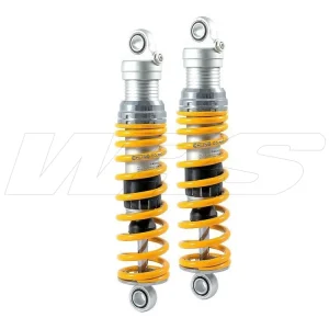 COPPIA AMMORTIZZATORI GIALLI OHLINS S36E HARLEY DAVIDSON ROAD KING FINO 2008 296MM- Ultime Pezzi