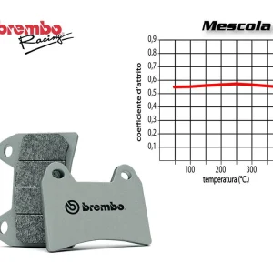 SET PASTIGLIE FRENO POSTERIORE BREMBO APRILIA DORSODURO FACTORY 750 2012 IN POI- Saldi