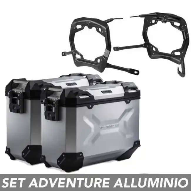 Kit valigie SW-Motech Trax Adv alluminio 45/37 per Husqvarna Norden 901 dal 2022- Consegna Rapida