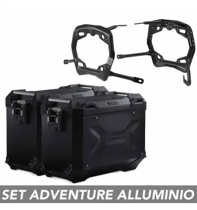 Saldi Kit valigie SW-Motech Trax Adv alluminio 45 per Moto Guzzi Stelvio 1000 dal 2024-