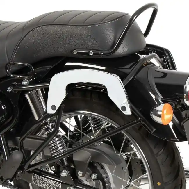 Telai laterali cromati Hepco & Becker C-Bow system per Royal Enfield Bullet 350 dal 2024- Solo Oggi
