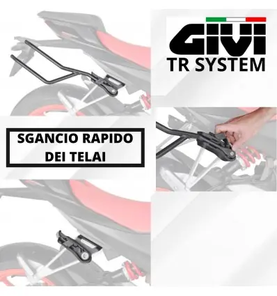 Telaietti Givi Remove-X per Yamaha Tracer 9 e 9 GT 21-24- A Buon Prezzo