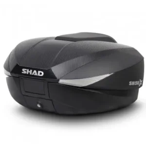 Promozione Bauletto Shad SH58X espandibile, nero e effetto carbonio-