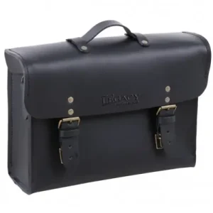 Valigia laterale in pelle Hepco & Becker Legacy nera da 8 litri attacco C-Bow- Ultimissimo Modello