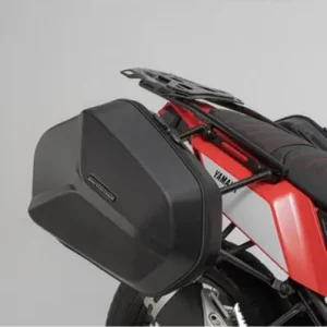 Coppia di borse nere da moto+telai SW-Motech AERO ABS per Yamaha Tenerè dal 2019- Sconto