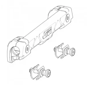 Non Perdere Attacchi Givi OFCAM Monokey CAM per telai laterali One Fit-