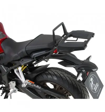 Portapacchi nero Hepco & Becker Alu Rack per Honda CBR 650R 19-20- Nuovo Arrivo