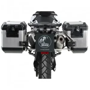Set completo telai laterali e valige argento Hepco & Becker Cutout per KTM 790 Adventure 19-21- Promozione