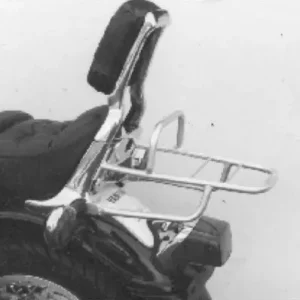 Portapacchi cromato Hepco & Becker Rear Rack per Yamaha XV750 Virago 92-98 con Sissybar originale- Non Perdere