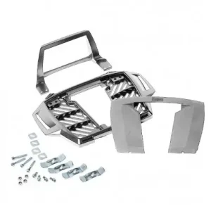 Portapacchi argento Hepco & Becker Alu Rack per Yamaha FZ6 / Fazer 04-06- Spedito Oggi