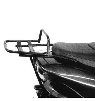 Portapacchi nero Hepco & Becker Rear Rack per Yamaha Majesty YP 125 R 98-00- Compra Oggi Stesso