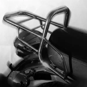 Portapacchi cromato Hepco & Becker Rear Rack per Triumph Thunderbird fino al 1999- Professionale