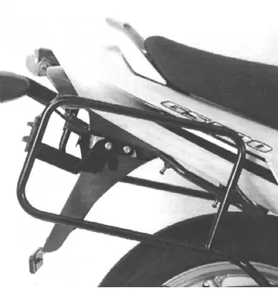Di Tendenza Telai laterali neri Hepco & Becker per Suzuki GS 500E 01-08-