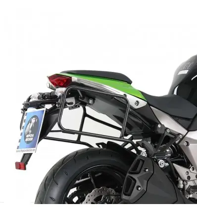 Coppia telai laterali neri Hepco & Becker Lock It per Kawasaki Z1000 SX 11-14- A Buon Prezzo