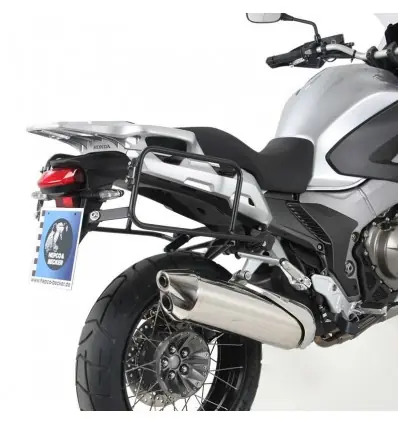Subito Disponibile Coppia telai laterali neri Hepco & Becker Lock It per Honda Crosstourer dal 2012-