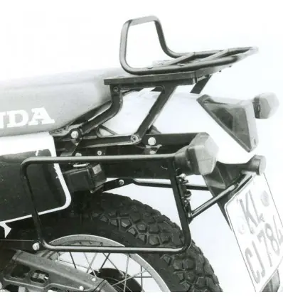 Reso Gratuito Telai laterali neri Hepco & Becker per Honda XL 600 RM 86-88-