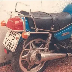 Portapacchi e telai laterali Hepco & Becker cromati per Honda CX 500 A/B/SC 78-85- Novità