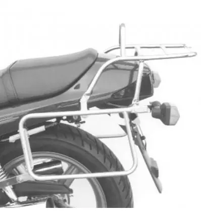 Portapacchi e telai laterali Hepco & Becker neri per Honda CB Two-Fifty 96-99- Bestseller