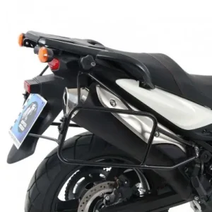 Coppia telai laterali neri Hepco & Becker Lock It per Suzuki V-Strom 650 12-16- Consegna Rapida