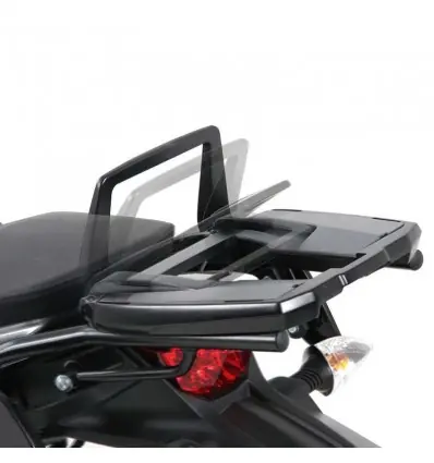 Spedito Oggi Portapacchi nero Hepco & Becker Easy Rack per Aprilia NA 850 Mana/GT dal 2007-