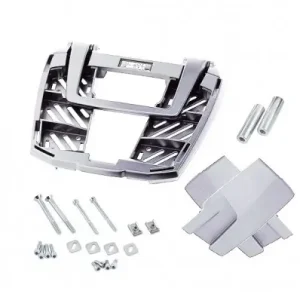Portapacchi argento Hepco & Becker Easy Rack per Yamaha FZ6 Fazer S2 07-10- Compra Oggi Stesso