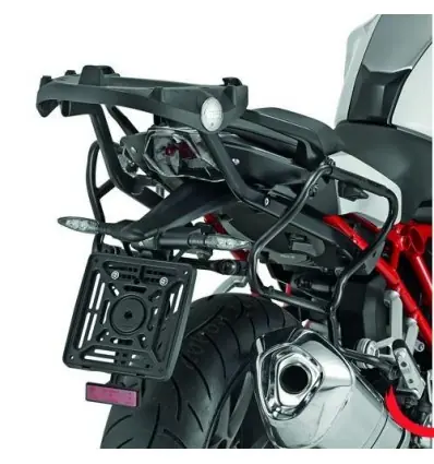 Solo Oggi Portavaligie laterale a sgancio rapido Givi PLXR5117 Monokey V35 per BMW R1200R R1250R e R1250 RS-