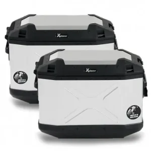 Offerta Speciale Valigie laterali Hepco & Becker Xplorer 40 litri argento-