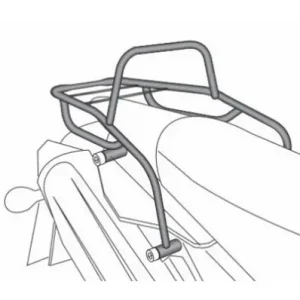 Subito Disponibile Portapacchi Hepco & Becker Rear Rack per Yamaha XT660X e XT660R dal 2007-