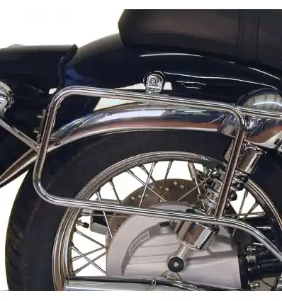 Telai laterali cromati Hepco & Becker per Moto Guzzi California Aluminium, Special/Sport e Titanium- Occasione