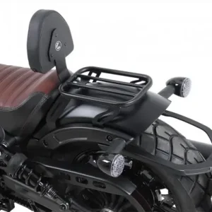 Solo Oggi Portapacchi con schienale Hepco & Becker Solorack per Indian Scout Bobber dal 2017-