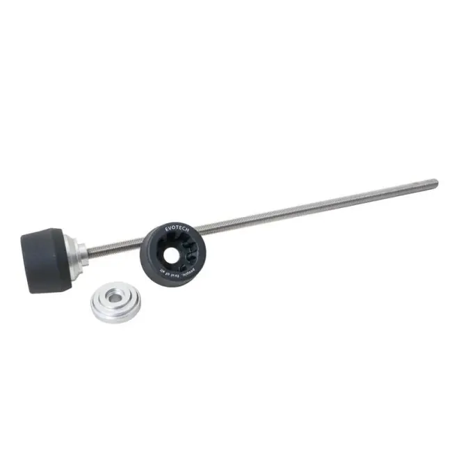Vendita Finale Tamponi forcellone Evotech per Triumph Speed Triple 765 R/S/RS/RX dal 2017-Argento