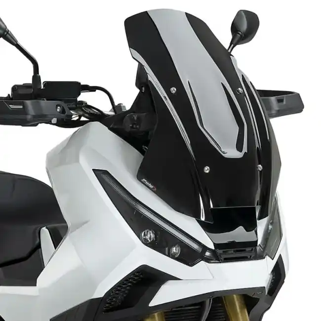 Cupolino Puig Sport per Honda X-ADV 750 dal 2021 nero lucido- Pagamento Sicuro