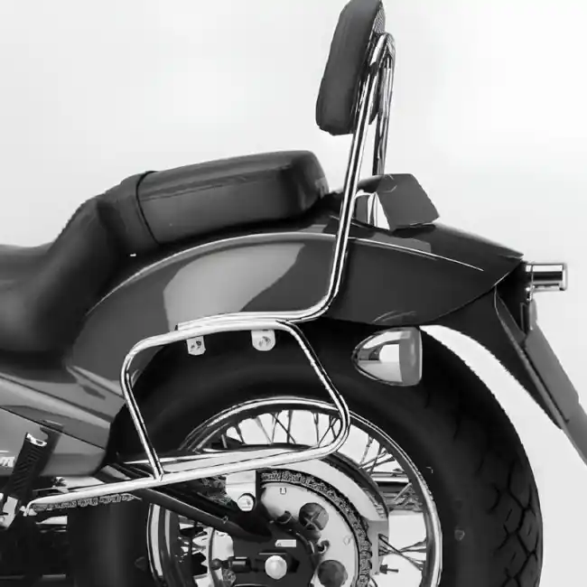 Occasione Schienalino cromato Hepco & Becker per Honda VT 600C Shadow-