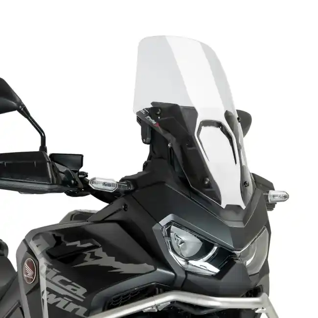 Spedizione Gratuita Cupolino Puig Touring per Honda CRF 1100 Africa Twin e Adventure Sport dal 2024  trasparente-