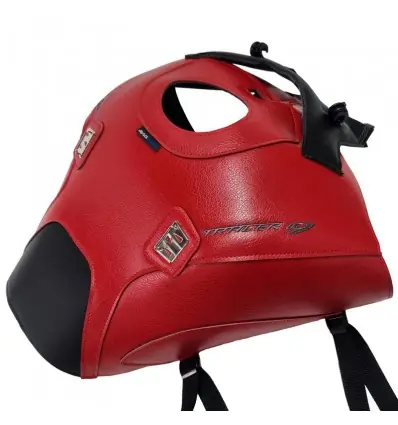 Compra Online Copriserbatoio Bagster per Yamaha Tracer 9/GT dal 2021 in similpelle rosso-