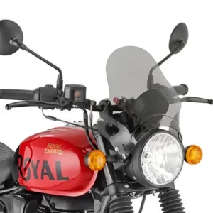 Reso Gratuito Cupolino Givi A201 fume per Royal Enfield HNTR 350-