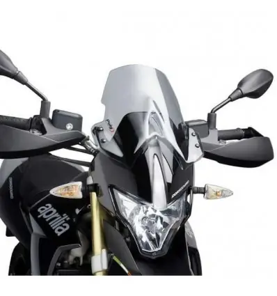 Pagamento Sicuro Cupolino Puig Touring per Aprilia Dorsoduro 750, 900 e 1200 fume chiaro-