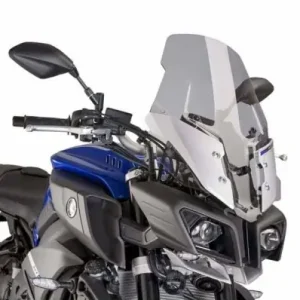 Esclusivo Cupolino Puig Touring Plus per Yamaha MT-10 16-21 fume chiaro-