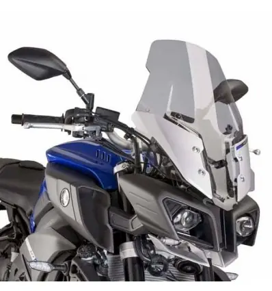 Esclusivo Cupolino Puig Touring Plus per Yamaha MT-10 16-21 fume chiaro-
