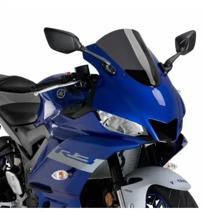 Professionale Cupolino Puig R-Racer per Yamaha YZF R3 19-24 fume scuro-