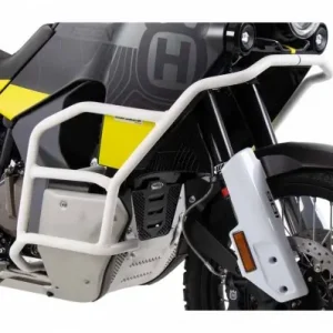 Paraserbatoio Hepco & Becker per Husqvarna Norden 901 bianco- Novità
