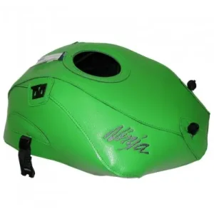 Esclusivo Copriserbatoio Bagster per Kawasaki ZX-6R dal 2020 in similpelle verde-