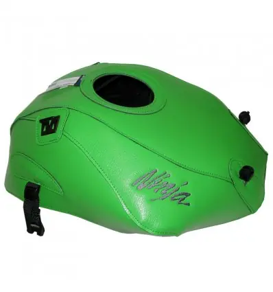 Esclusivo Copriserbatoio Bagster per Kawasaki ZX-6R dal 2020 in similpelle verde-