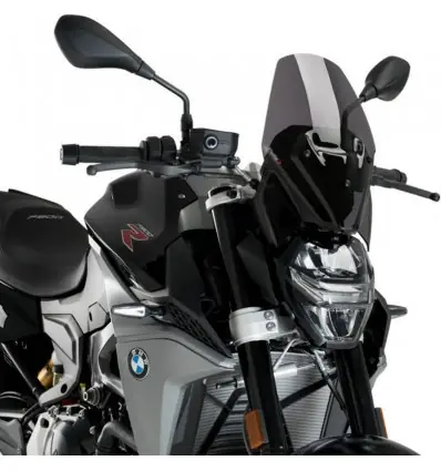 Spedizione Gratuita Cupolino Puig Naked Sport per BMW F900 R dal 2020 fume scuro-