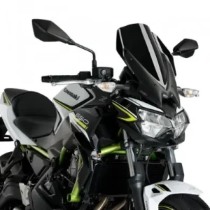 Economico Cupolino Puig Naked touring per Kawasaki Z650 dal 2020 nero-