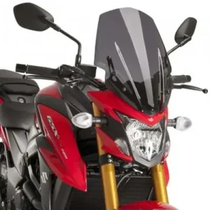 Novità Cupolino Puig Touring fumè scuro per Suzuki GSX-S 750 dal 2017-