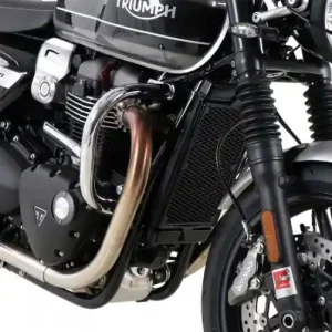 Pagamento Sicuro Paramotore cromato Hepco & Becker per Triumph Speed Twin dal 2019-