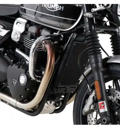 Pagamento Sicuro Paramotore cromato Hepco & Becker per Triumph Speed Twin dal 2019-